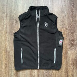 NFL Men’s Black Fleece Vest